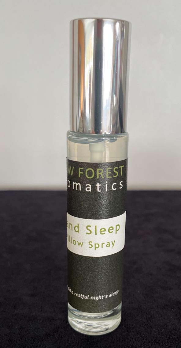 Sleep pillow spray from New Forest Aromatics